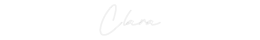 Anpassad neon: Clara