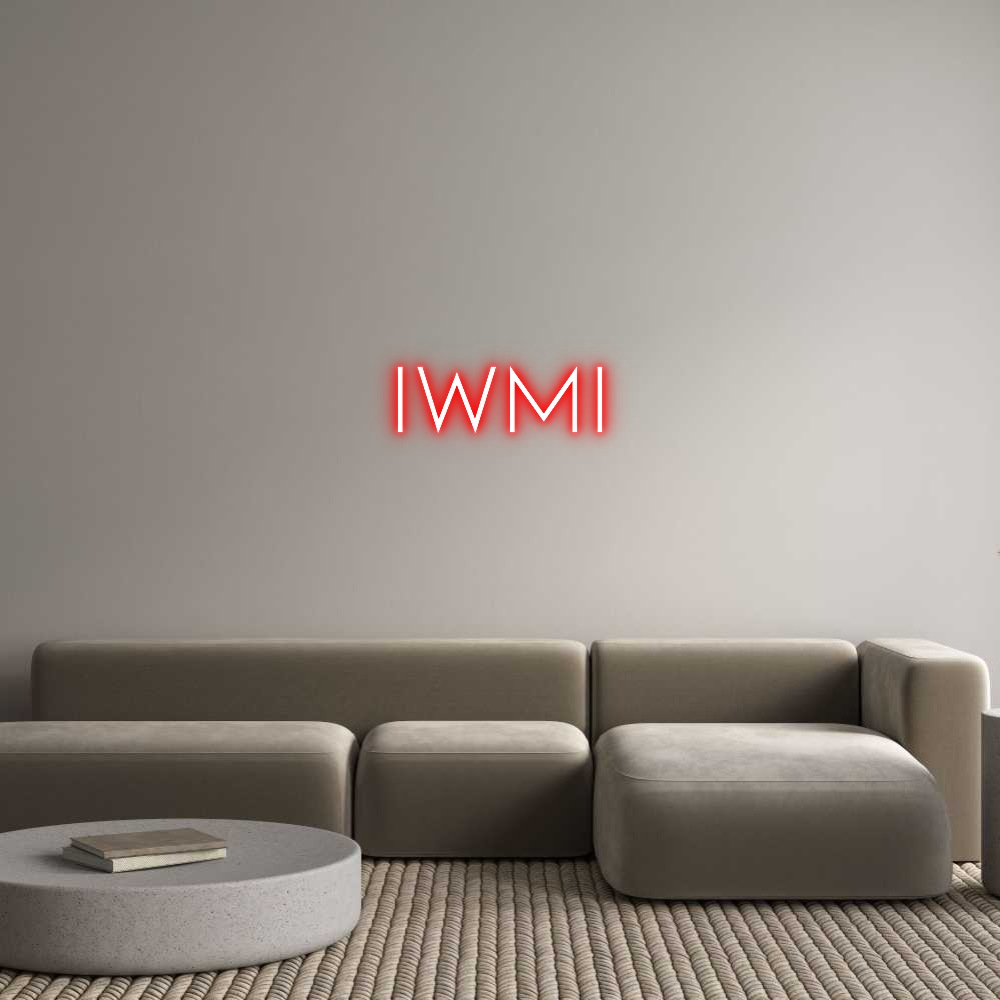 Anpassad neon: IWMI