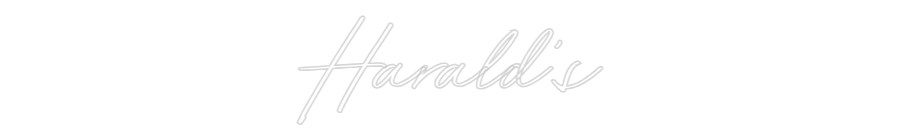 Anpassad neon: Harald's