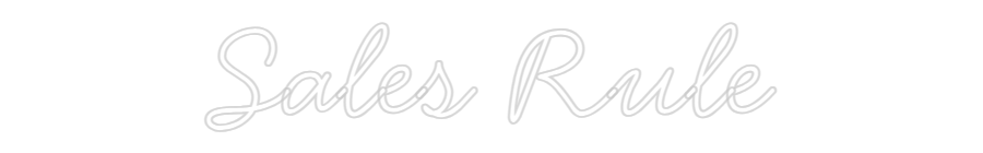 Anpassad neon: Sales Rule
