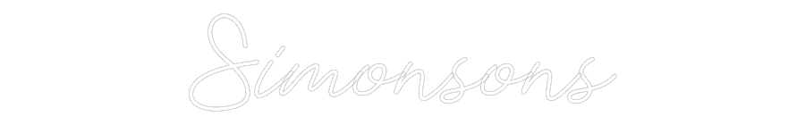 Anpassad neon: Simonsons