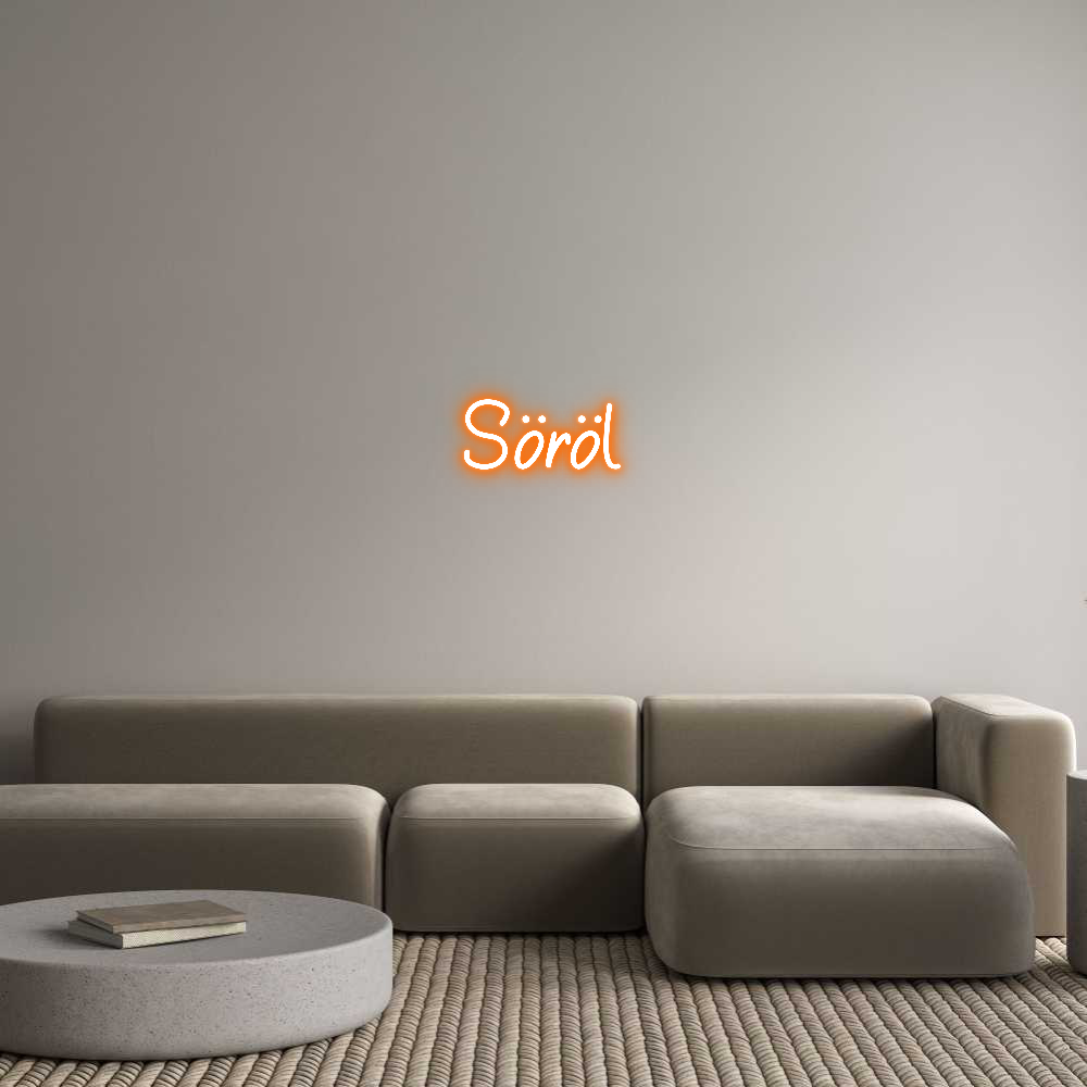 Anpassad neon: Söröl
