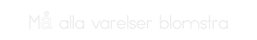 Anpassad neon: Må alla varel...