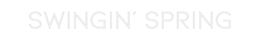Anpassad neon: Swingin' Spring