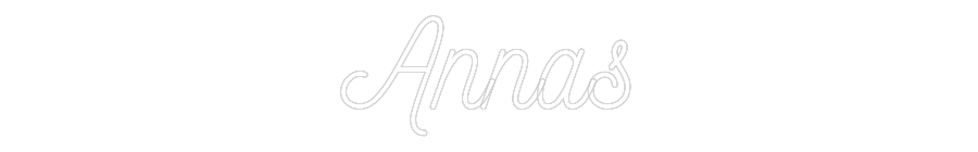 Anpassad neon: Annas