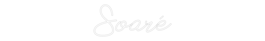 Anpassad neon: Soaré