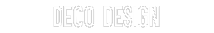 Anpassad neon: DECO Design