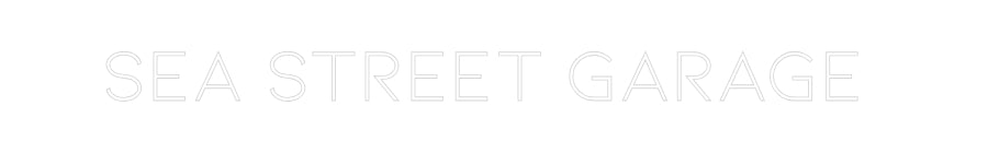 Anpassad neon: Sea Street Ga...