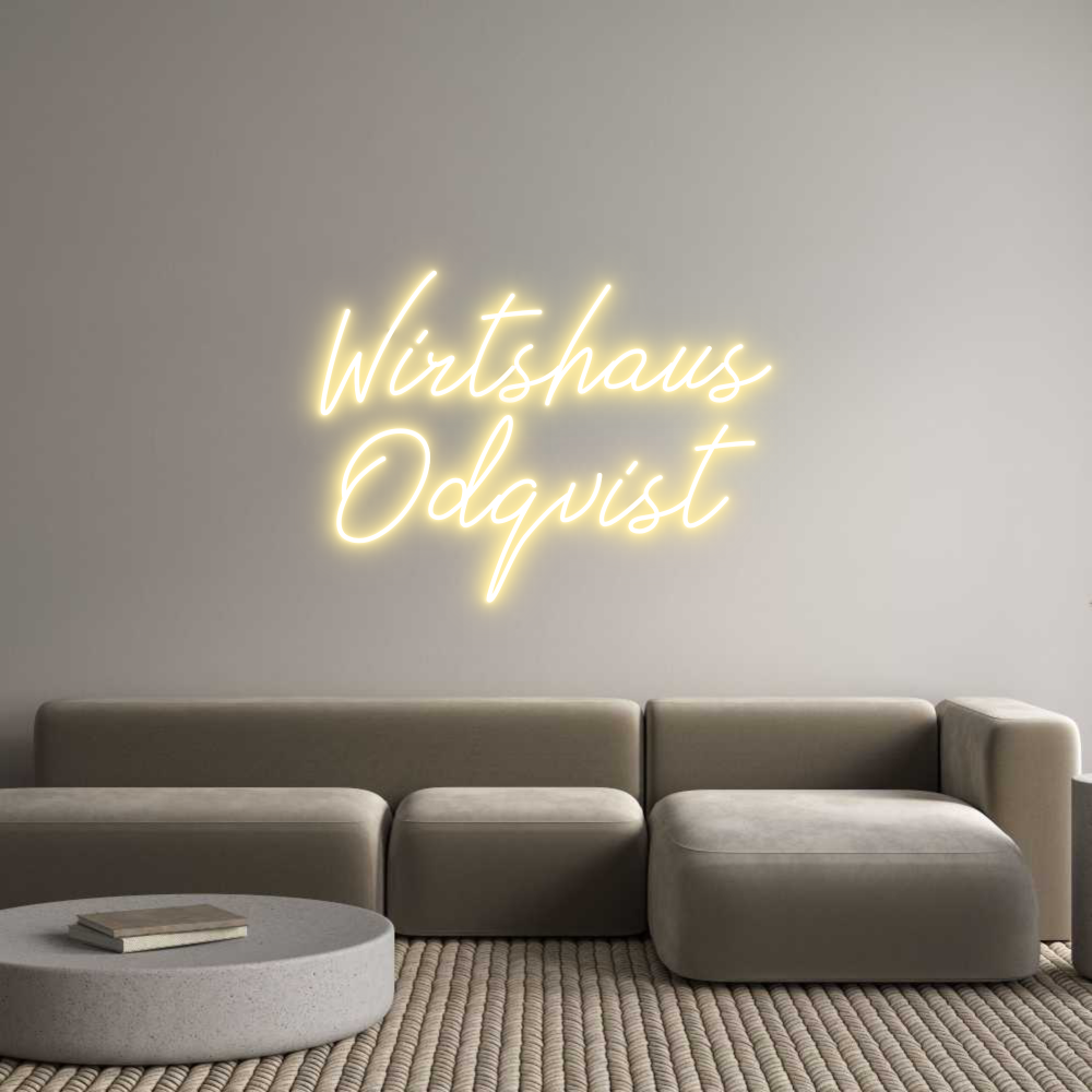 Anpassad neon: Wirtshaus
Od...