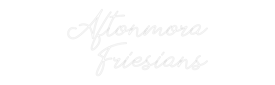 Anpassad neon: Aftonmora
Fr...