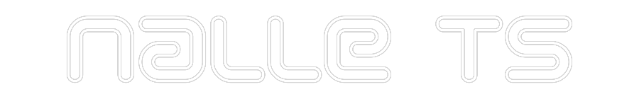 Anpassad neon: nalle TS