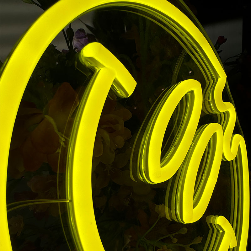 Neonskylt Smiley
