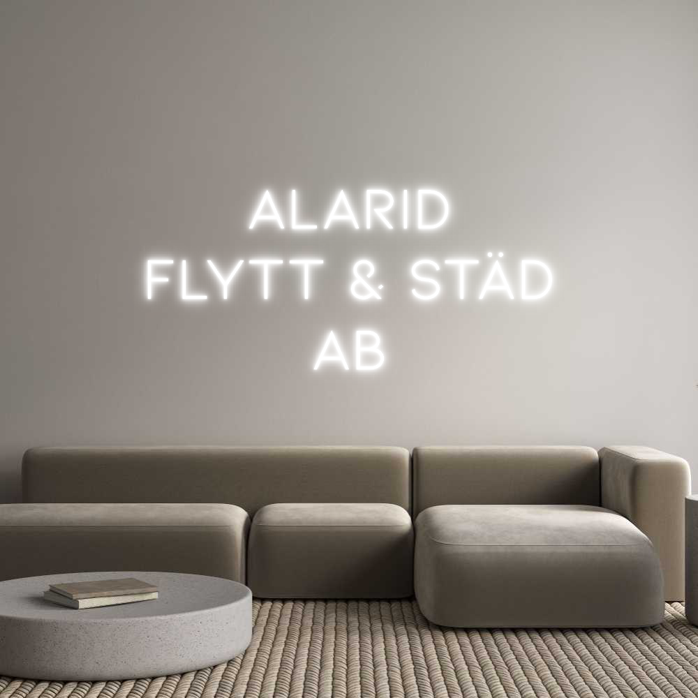Anpassad neon: Alarid
flytt...