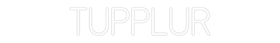Anpassad neon: Tupplur