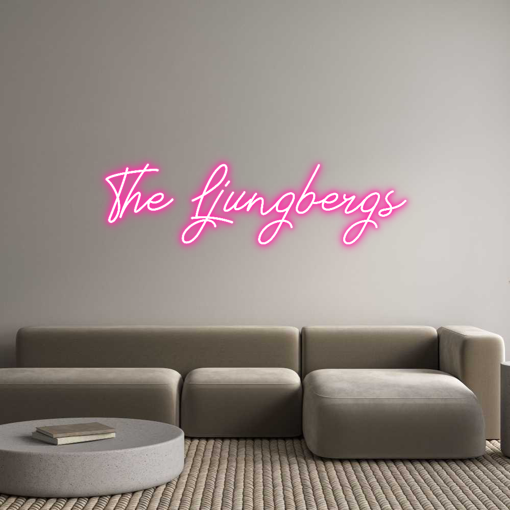 Anpassad neon: The Ljungbergs