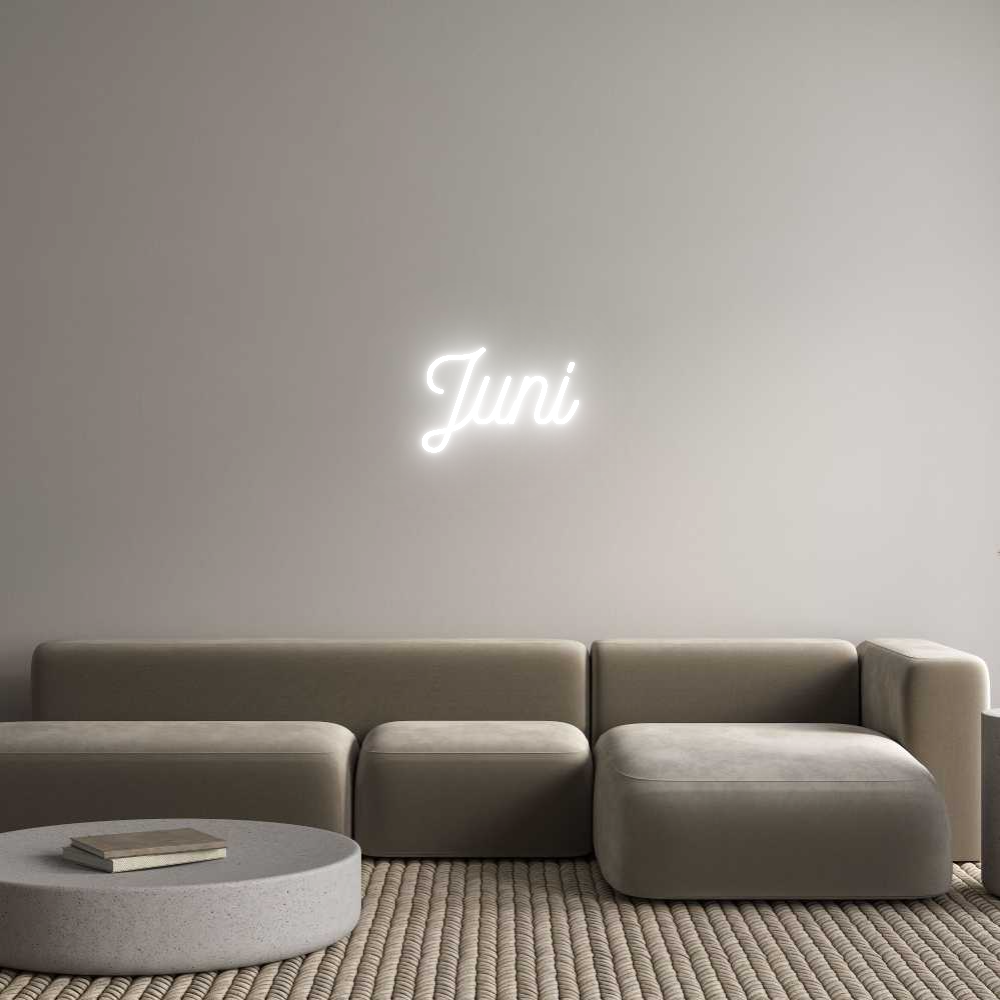 Anpassad neon: Juni