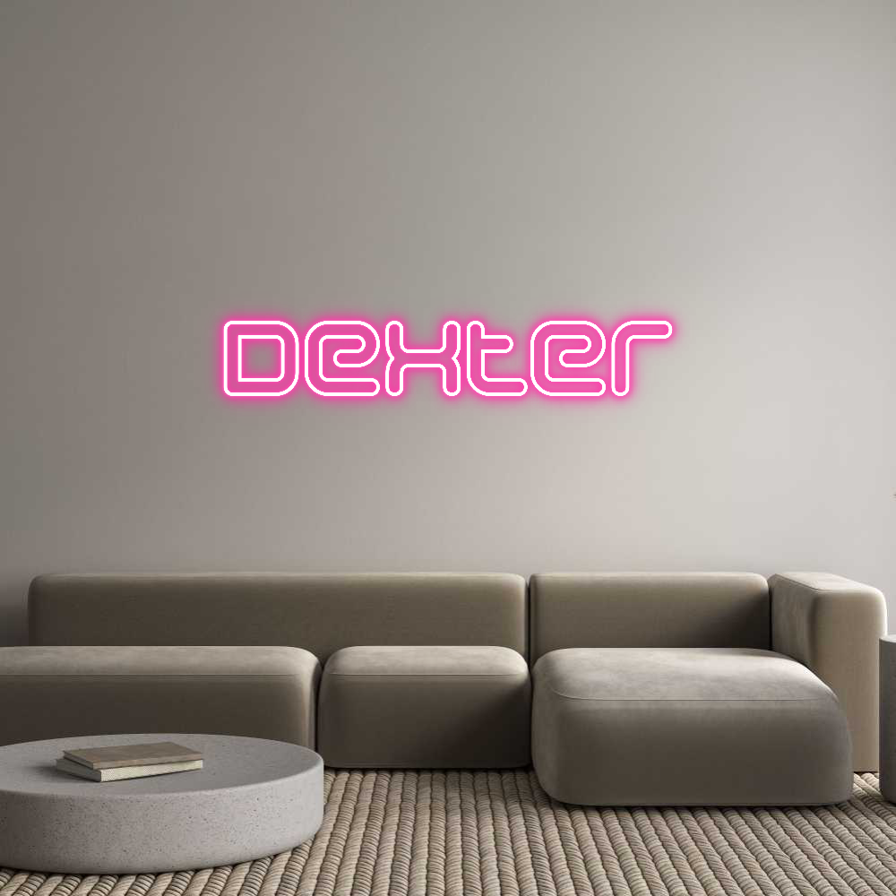 Anpassad neon: Dexter
