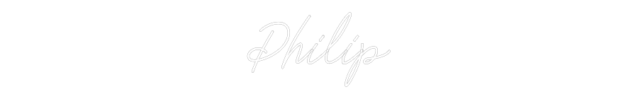 Anpassad neon: Philip