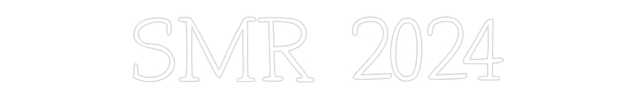 Anpassad neon: SMR 2024