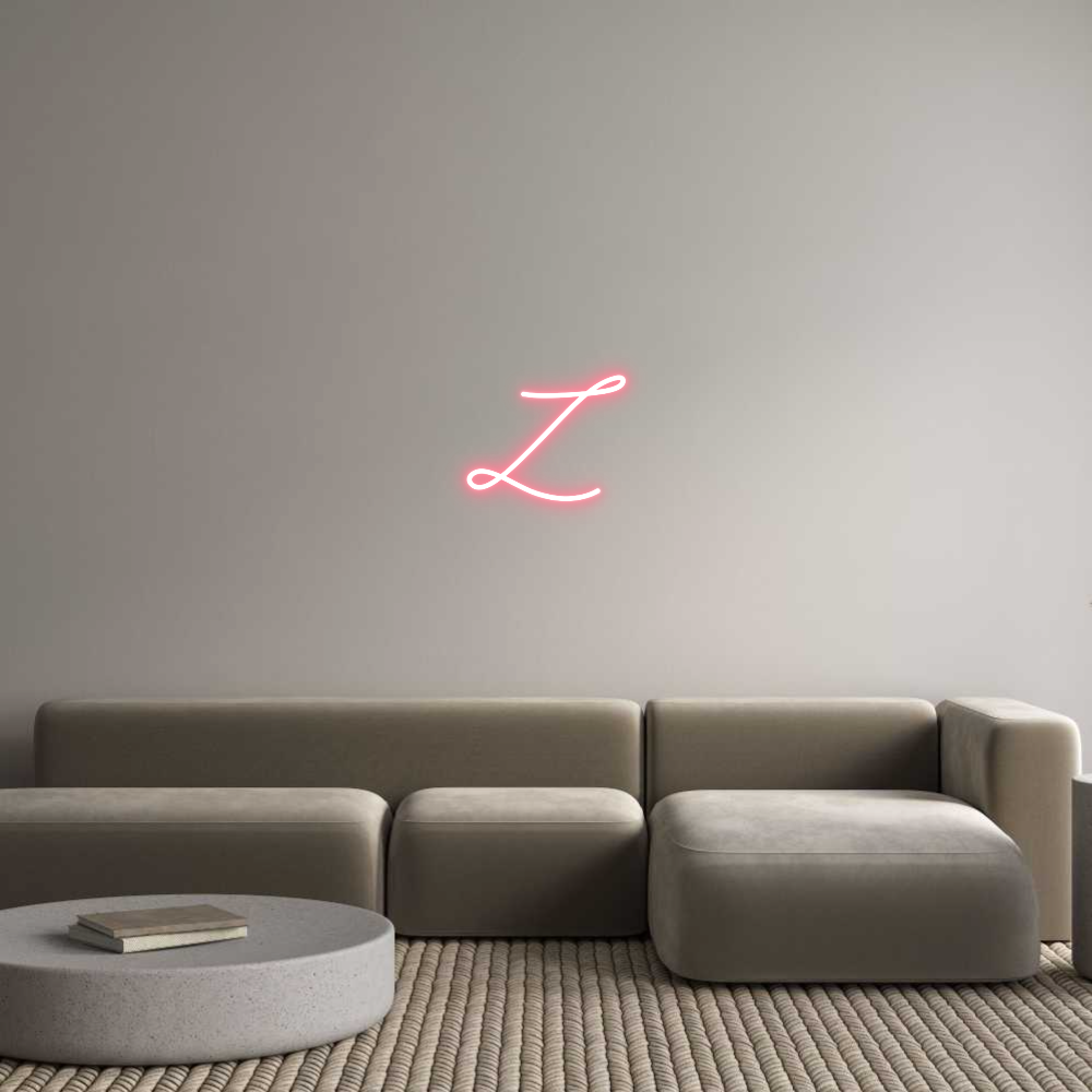 Anpassad neon: Z
