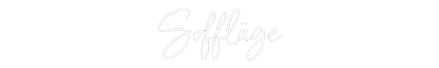 Anpassad neon: Soffläge