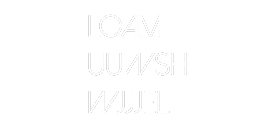 Anpassad neon: Loam
Uuwsh
...