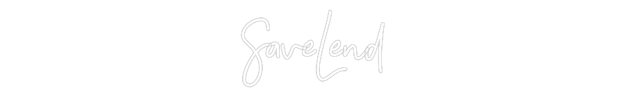 Anpassad neon: SaveLend