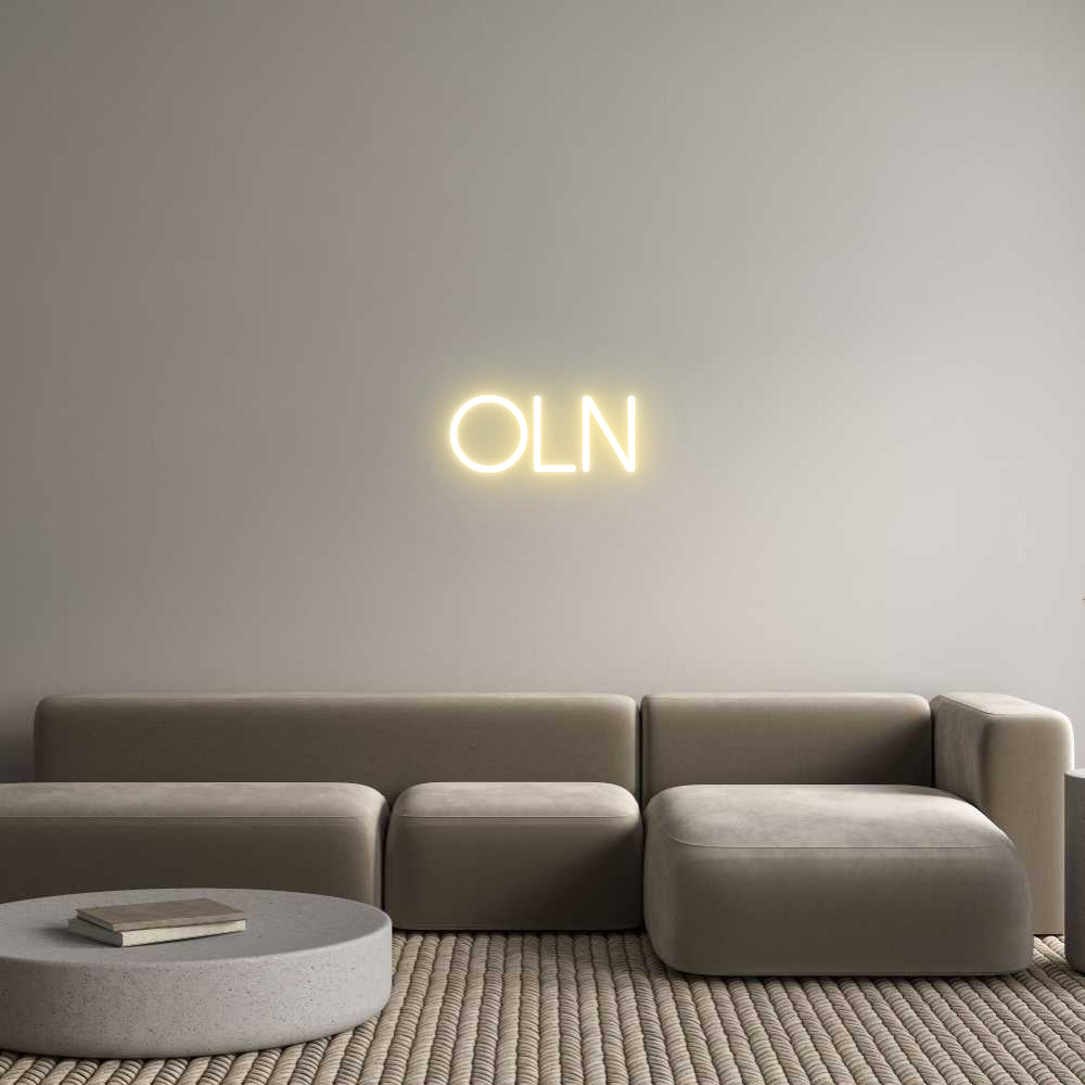 Anpassad neon: OLN
