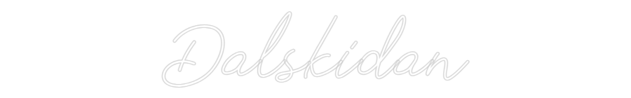 Anpassad neon: Dalskidan