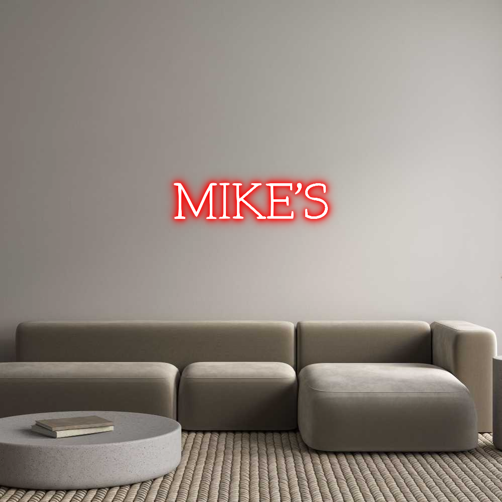 Anpassad neon: MIKE'S