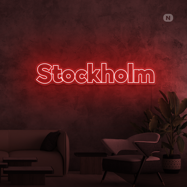 Neonskylt Stockholm