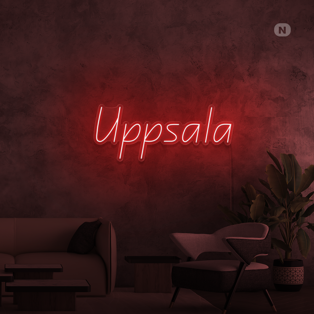 Neonskylt Uppsala