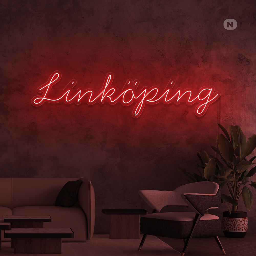 Neonskylt Linkoping