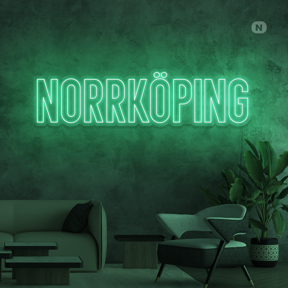 Neonskylt Norrkoping