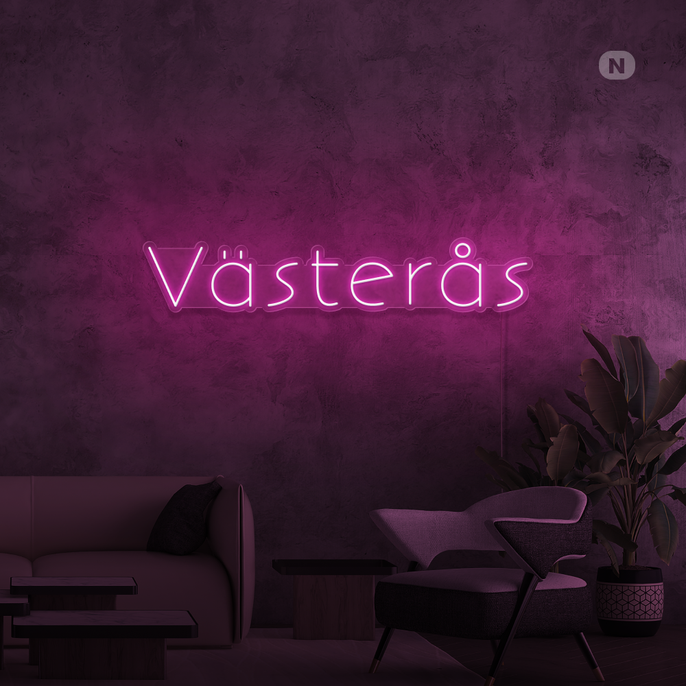 Neonskylt Västerås