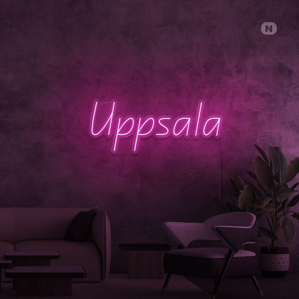 Neonskylt Uppsala