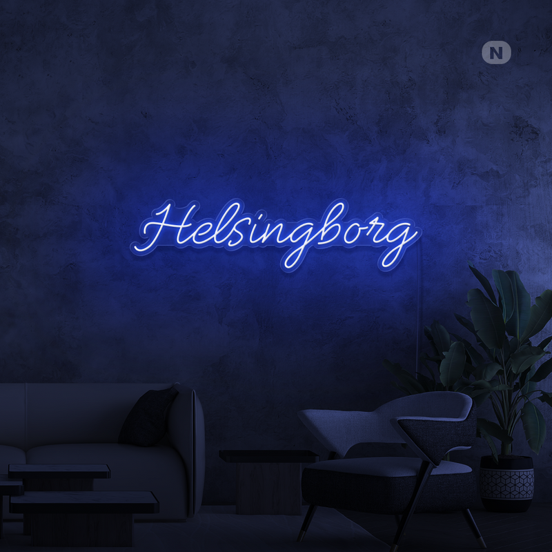 Neonskylt Helsingborg