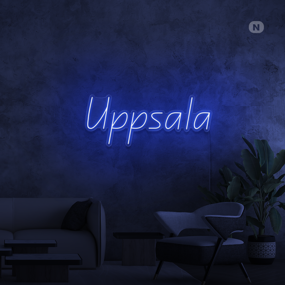 Neonskylt Uppsala