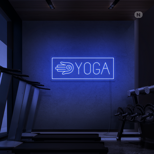 Neonskylt Yoga