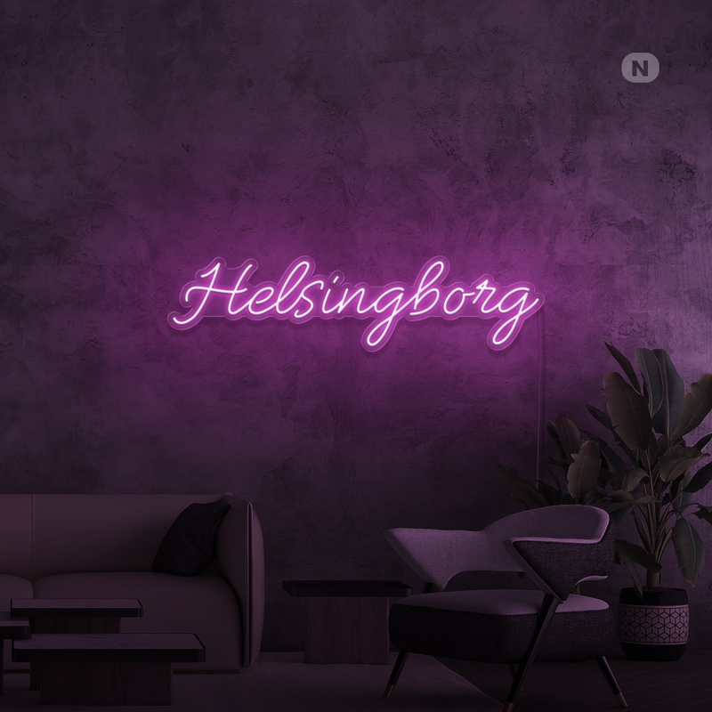 Neonskylt Helsingborg