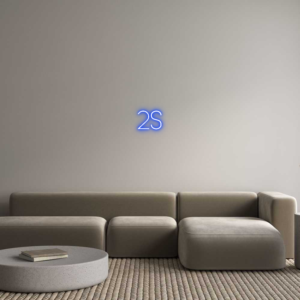 Anpassad neon: 2S