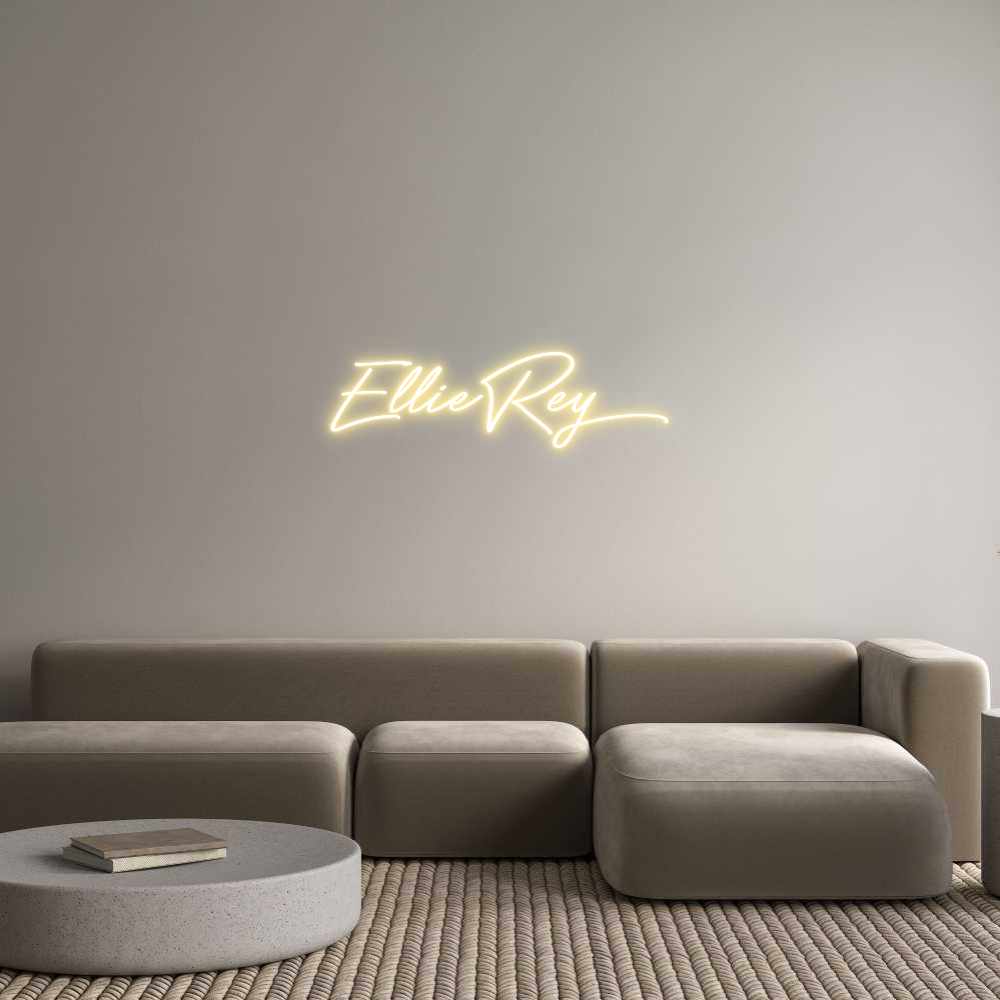 Anpassad neon: EllieRey