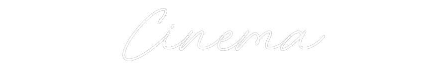 Anpassad neon: Cinema