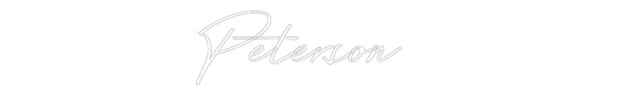 Anpassad neon: Peterson