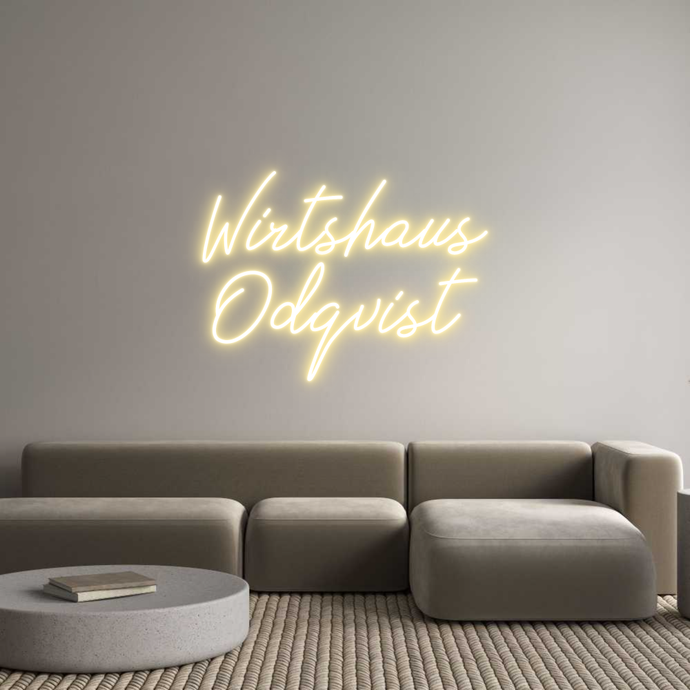 Anpassad neon: Wirtshaus
Od...