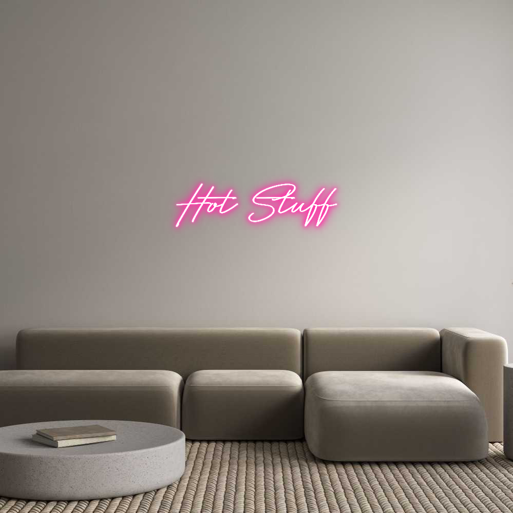 Anpassad neon: Hot Stuff