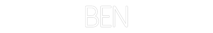 Anpassad neon: Ben