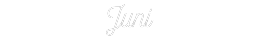 Anpassad neon: Juni