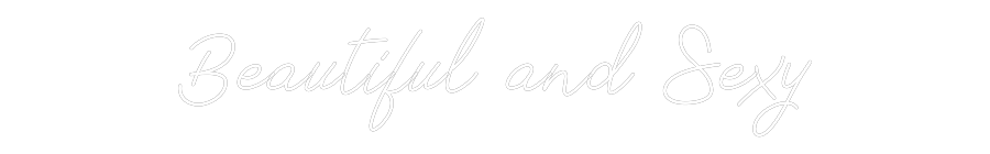 Anpassad neon: Beautiful and...