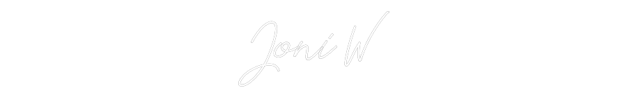 Anpassad neon: Joni W